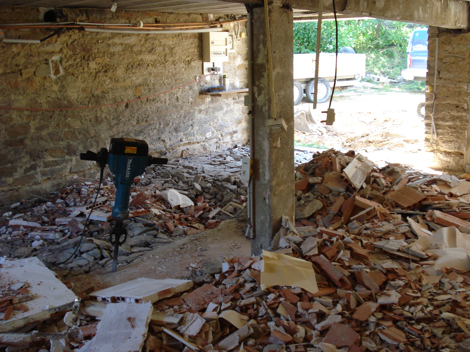 Entreprise de démolition à Lherm